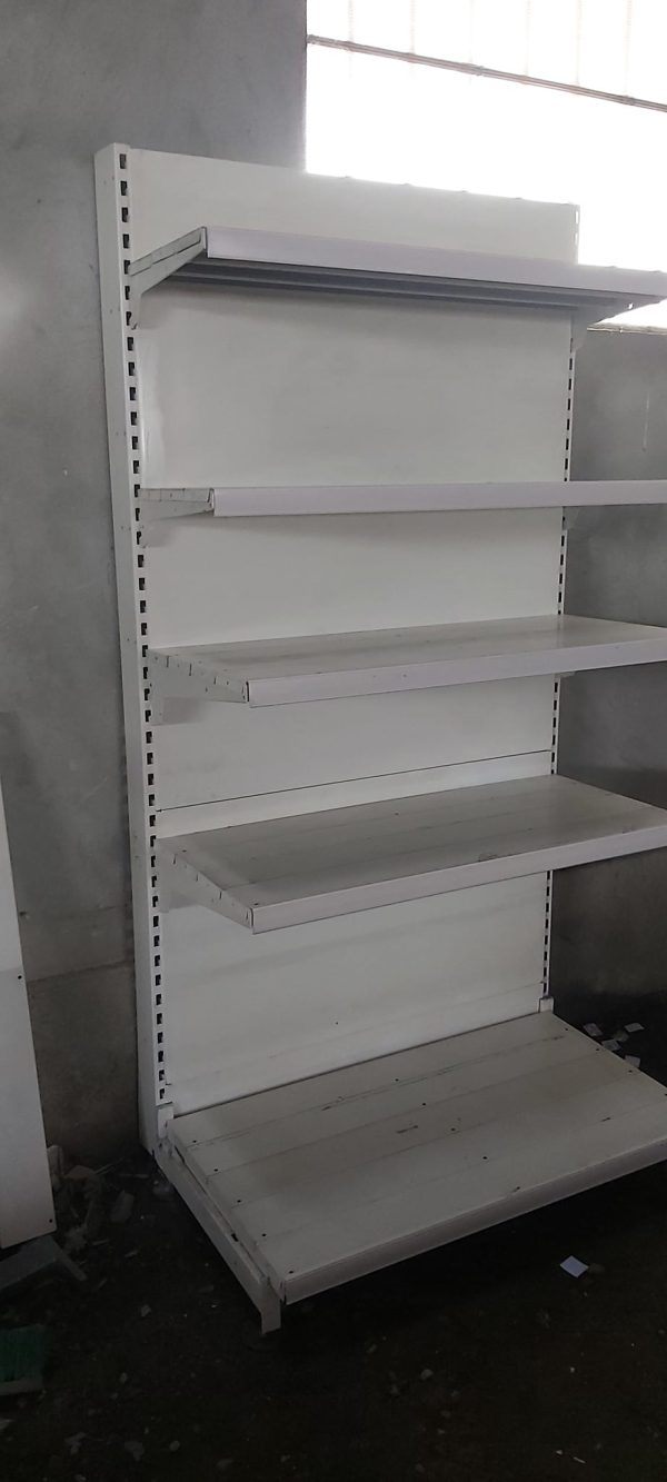 Polita de rafturi magazin , lungime 100 cm second hand